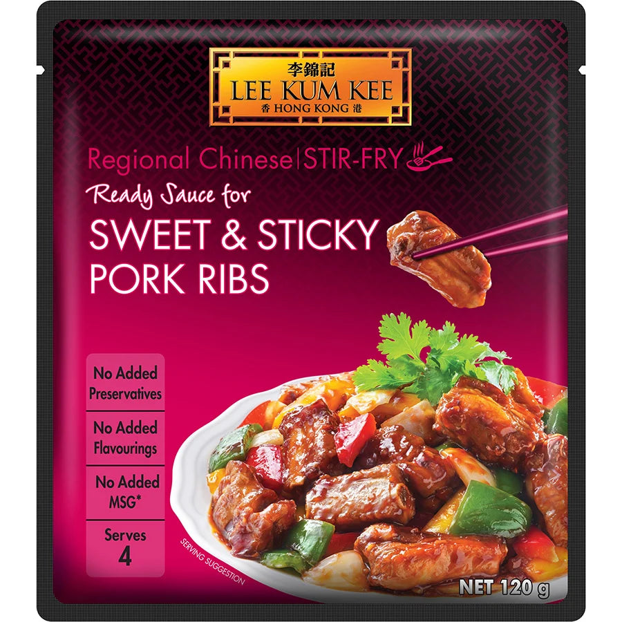 Lee Kum Kee Sweet & Sticky Pork Ribs sachet